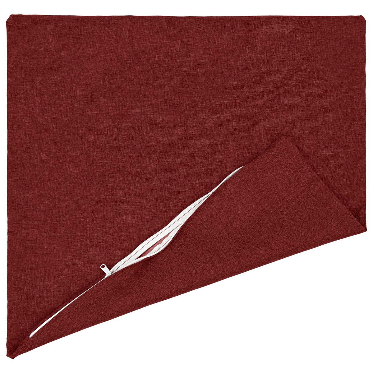 Cushion Cover 6 pcs HEERLEN Wine Red 70 x 70 cm Fabric