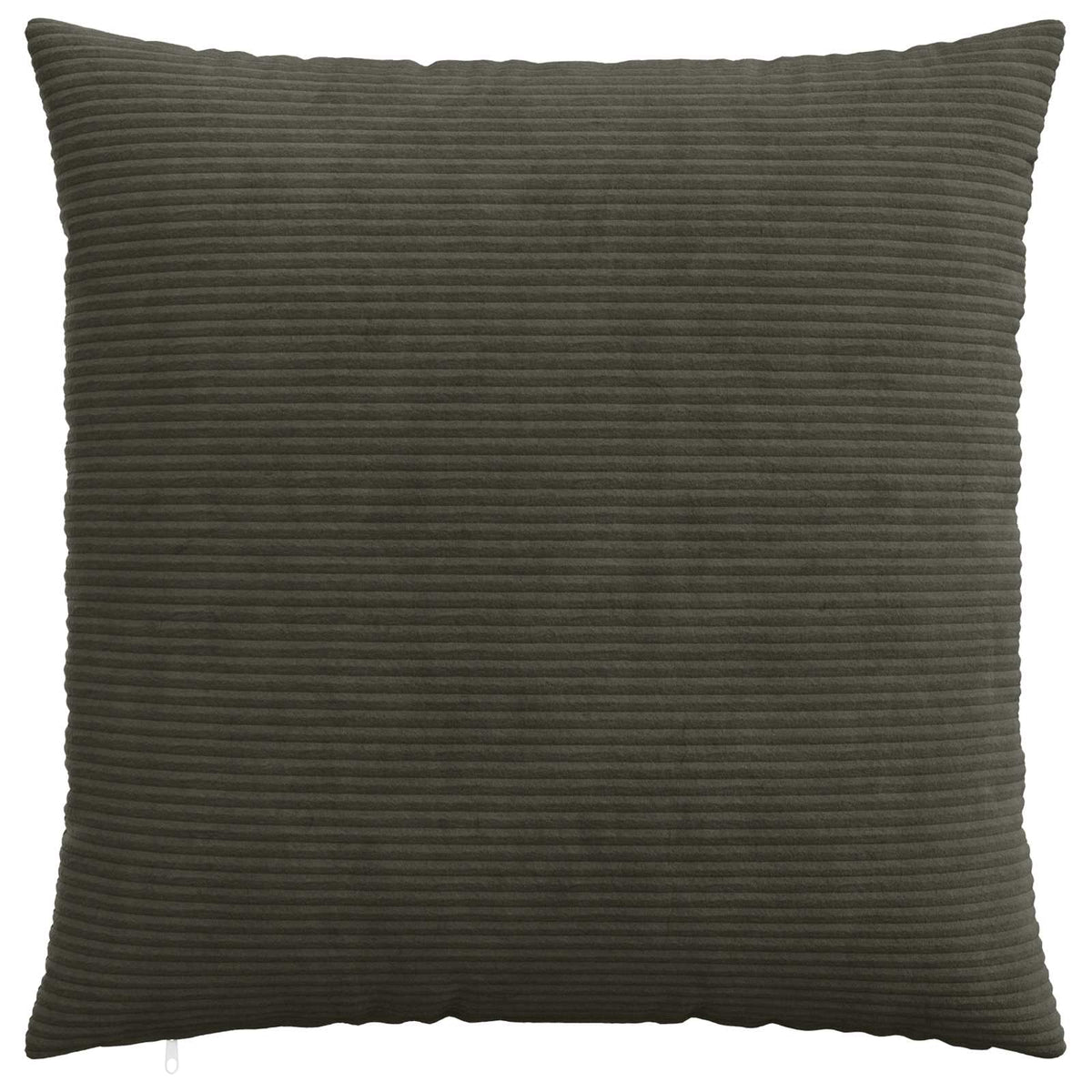Cushion Cover 2 pcs HEERLEN Anthracite 70 x 70 cm Corduroy