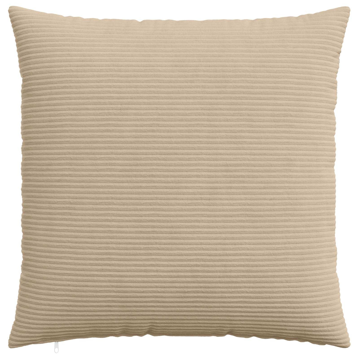 Cushion Cover 2 pcs HEERLEN Taupe 70 x 70 cm Corduroy