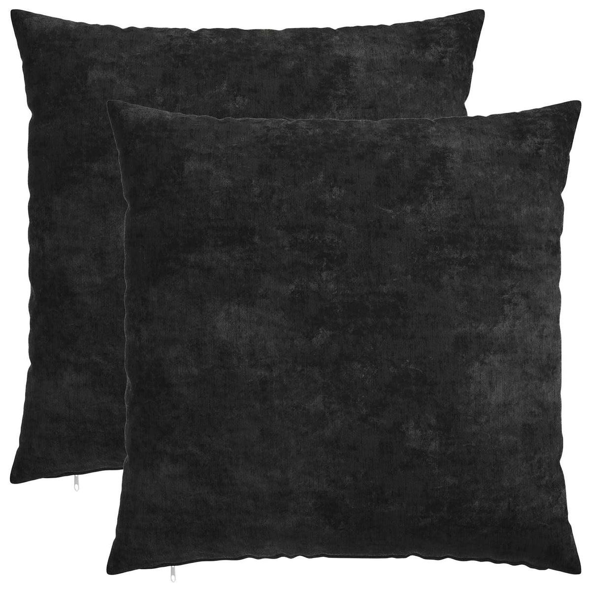 Cushion Cover 2 pcs HEERLEN Anthracite 70 x 70 cm