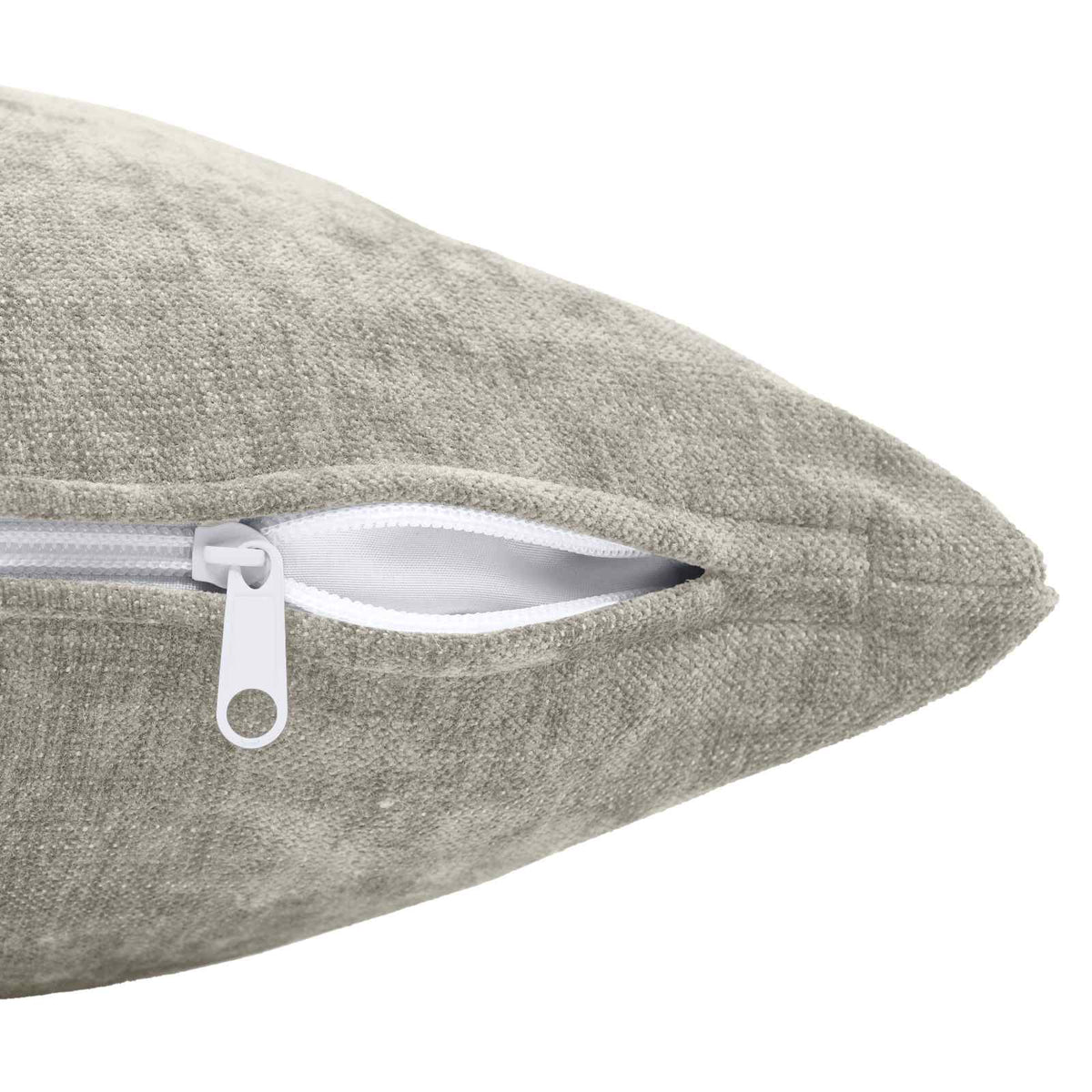 Cushion Cover 2 pcs HEERLEN Light Grey 70 x 70 cm