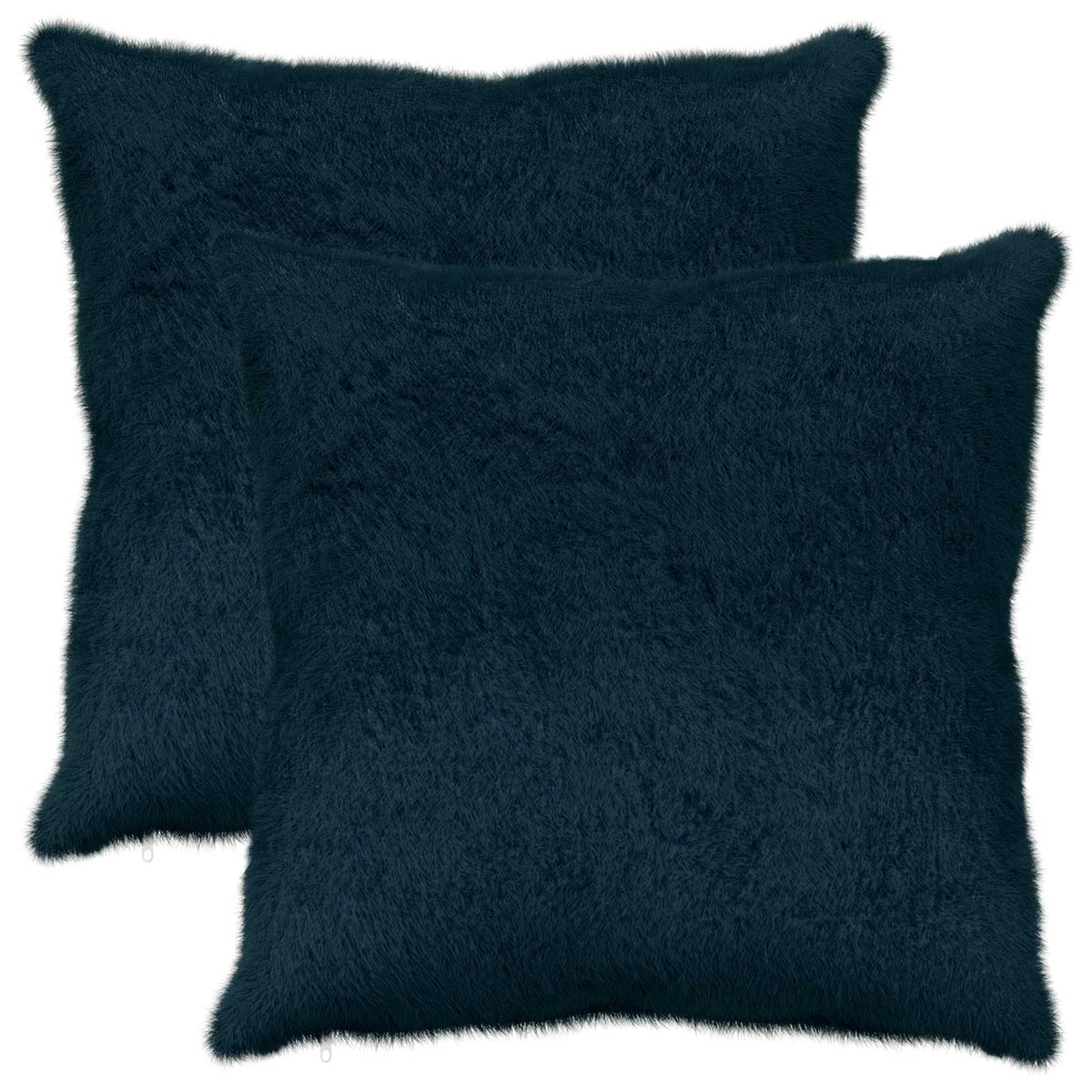 Cushion Cover 2 pcs HEERLEN Navy Blue 70 x 70 cm