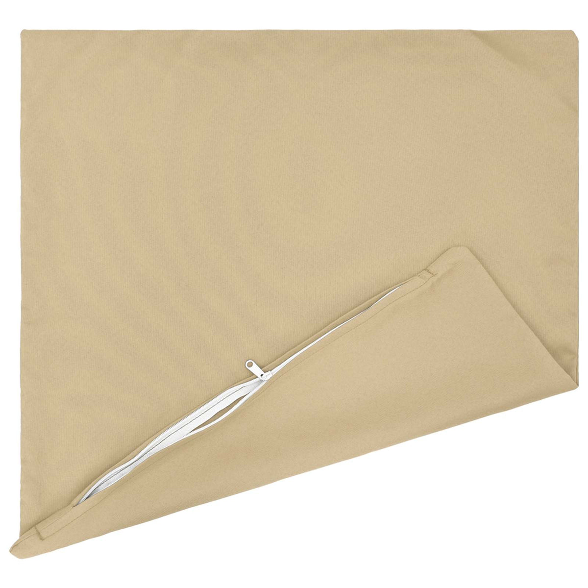 Cushion Cover 6 pcs HEERLEN Beige 80 x 80 cm Polyester