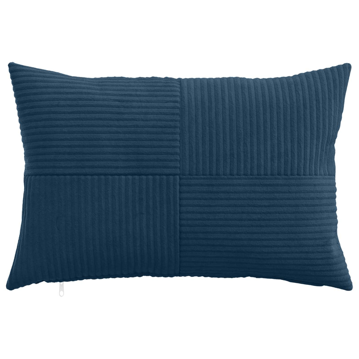 Cushion Cover 6 pcs ALMELO Navy Blue 30 x 50 cm Corduroy