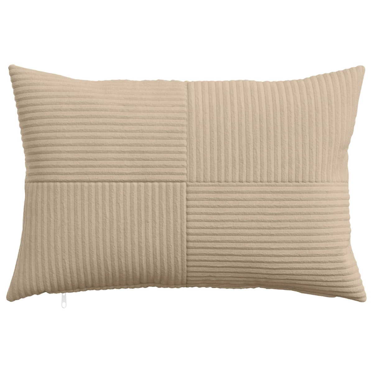 Cushion Cover 6 pcs ALMELO Taupe 30 x 50 cm Corduroy
