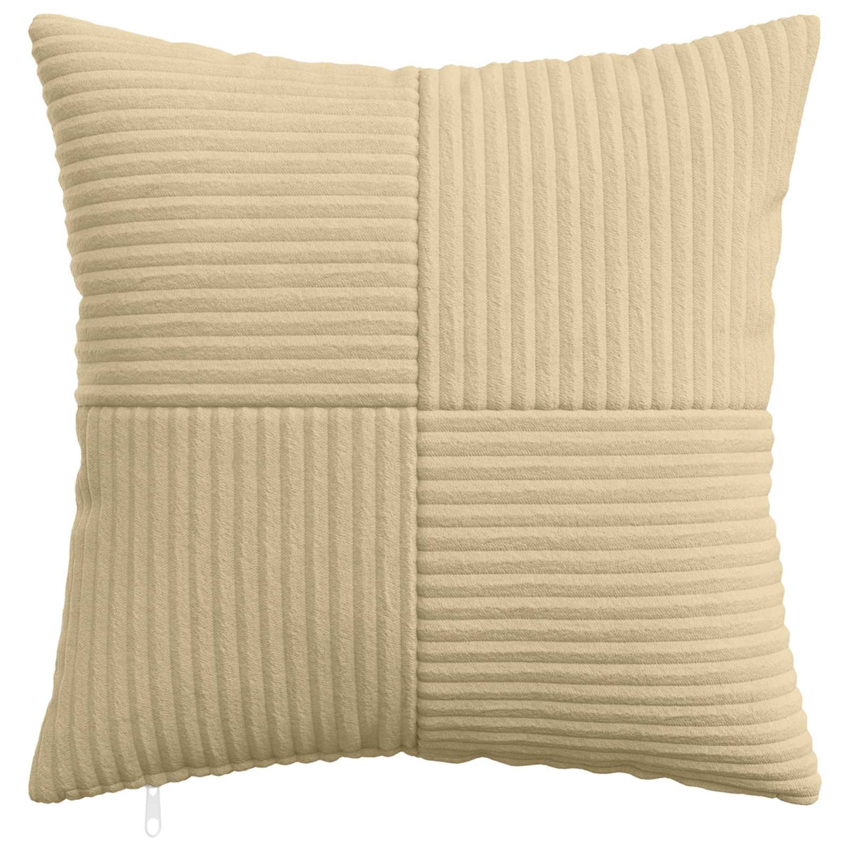 Cushion Cover 6 pcs ALMELO Grey Green 40 x 40 cm Corduroy