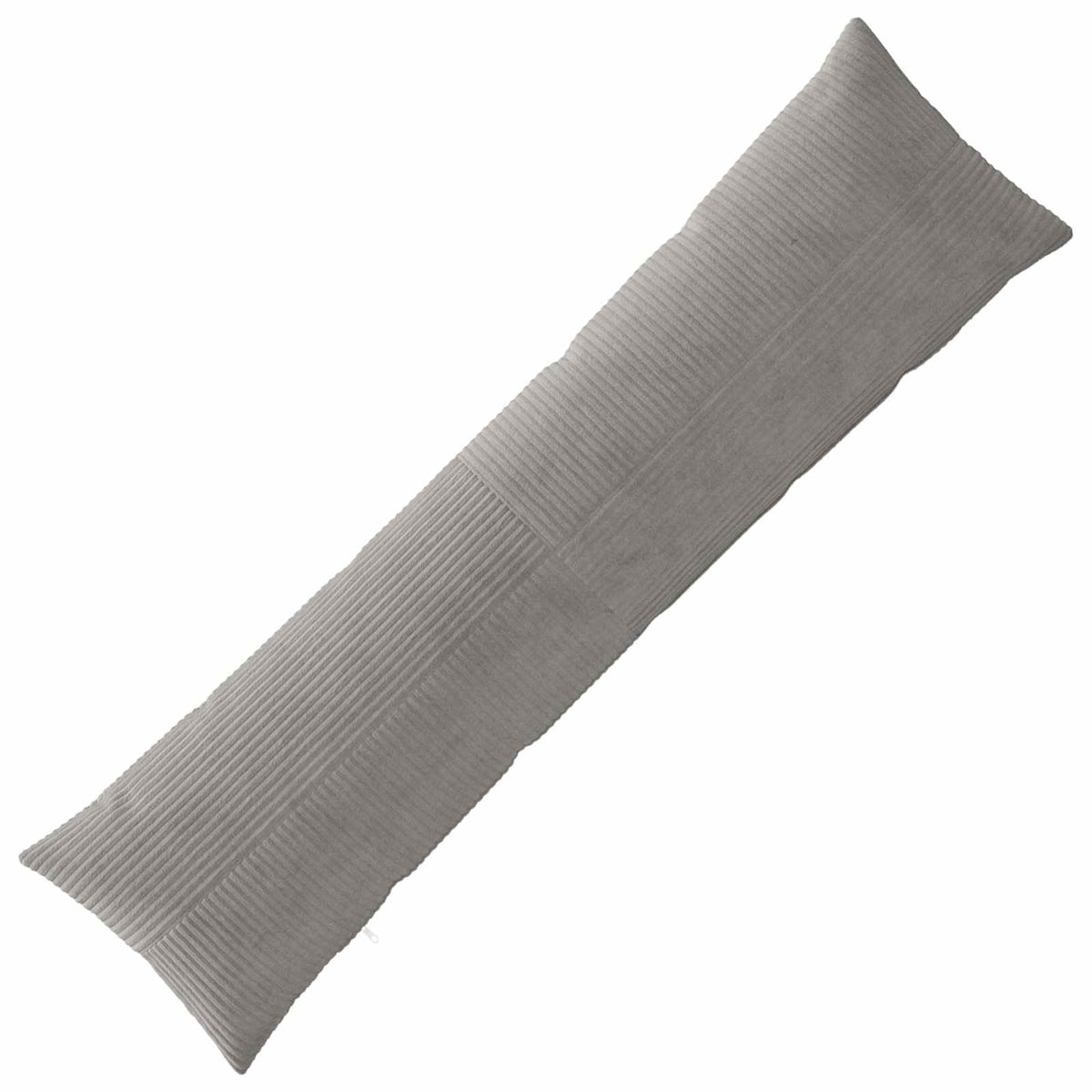 Cushion Cover ALMELO Light Grey 40 x 145 cm Corduroy