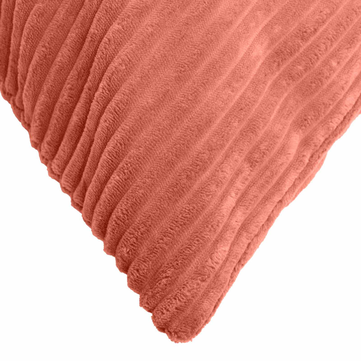 Cushion Cover 2 pcs ALMELO Red Orange 40 x 145 cm Corduroy