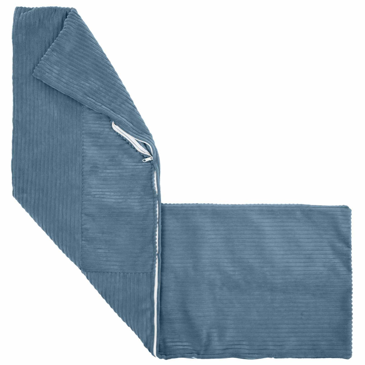 Cushion Cover ALMELO Blue 40 x 145 cm Corduroy