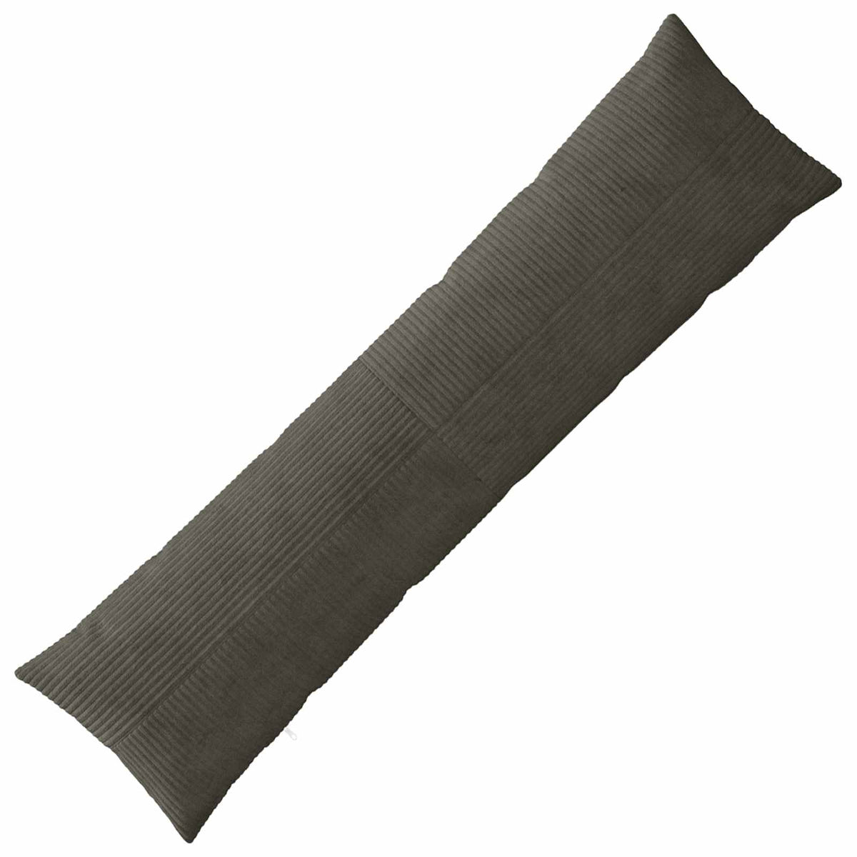 Cushion Cover ALMELO Anthracite 40 x 145 cm Corduroy