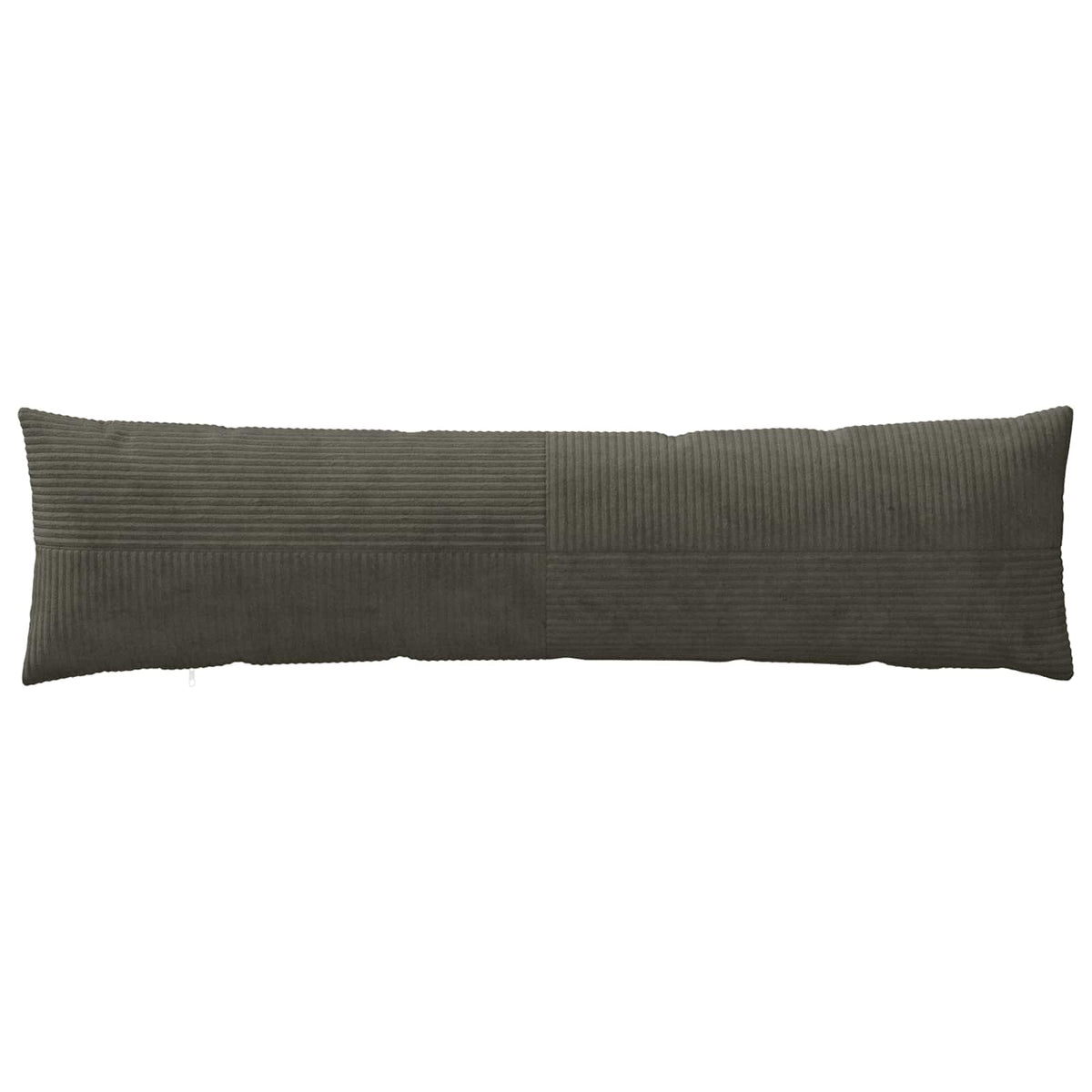 Cushion Cover ALMELO Anthracite 40 x 145 cm Corduroy