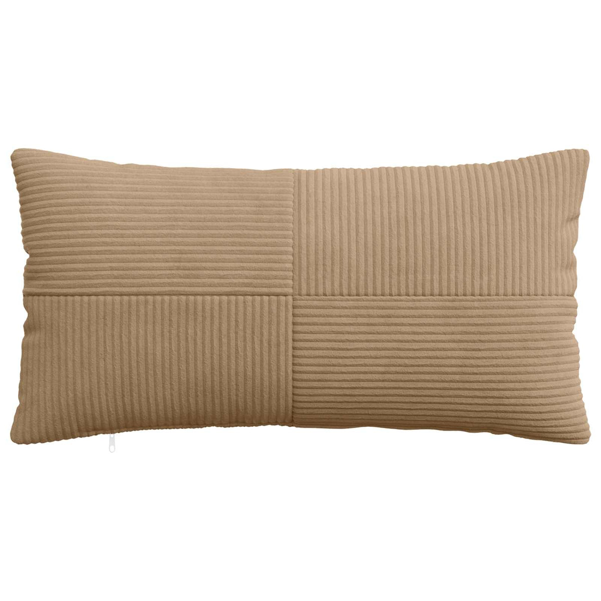 Cushion Cover 2 pcs ALMELO Brown 40 x 70 cm Corduroy