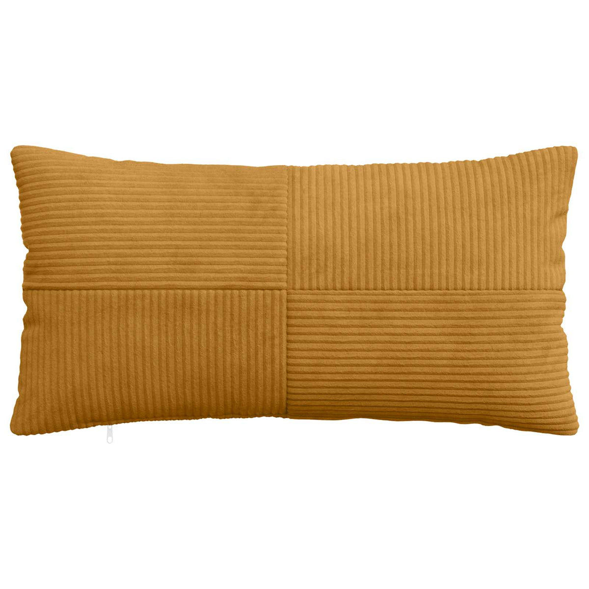 Cushion Cover 6 pcs ALMELO Yellow 40 x 80 cm Corduroy