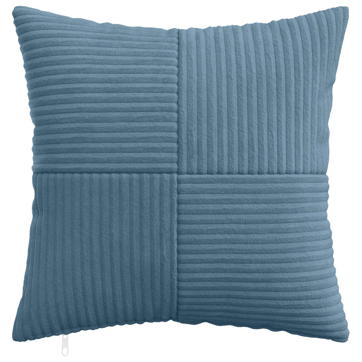 Cushion Cover 6 pcs ALMELO Blue 45 x 45 cm Corduroy