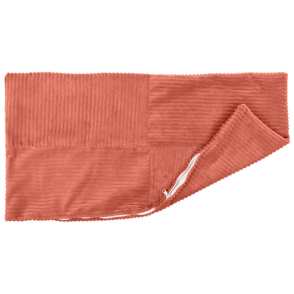 Cushion Cover 6 pcs ALMELO Red Orange 50 x 70 cm Corduroy