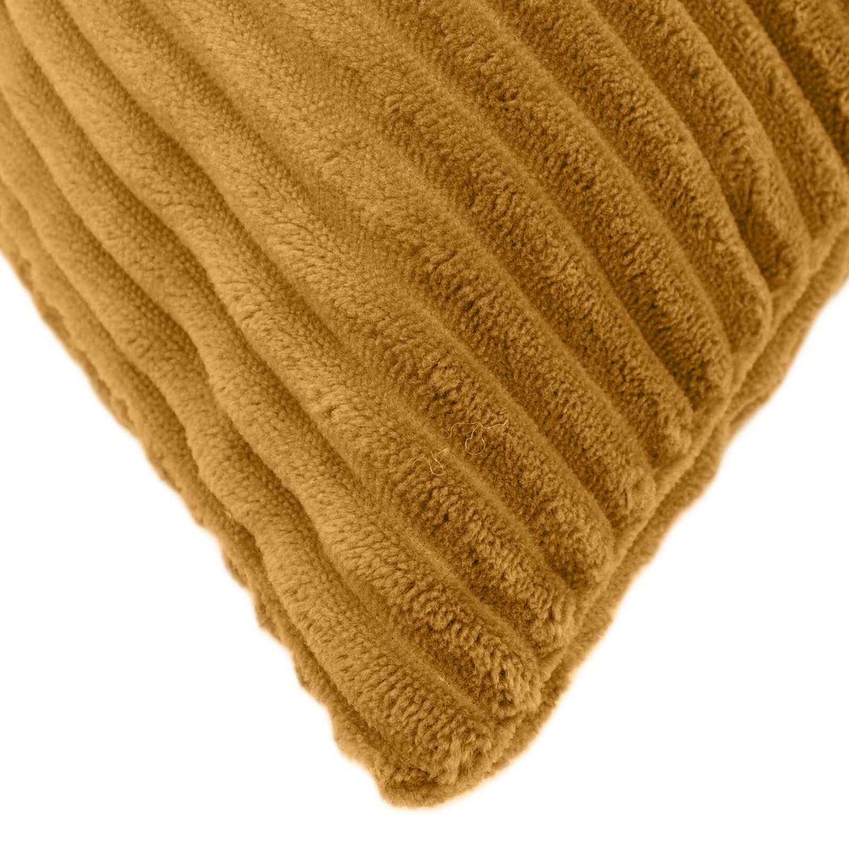 Cushion Cover 2 pcs ALMELO Yellow 50 x 70 cm Corduroy