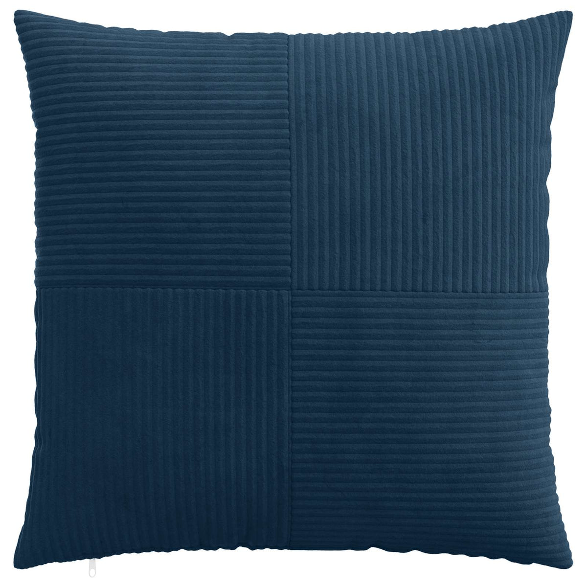 Cushion Cover 6 pcs ALMELO Navy Blue 60 x 60 cm Corduroy