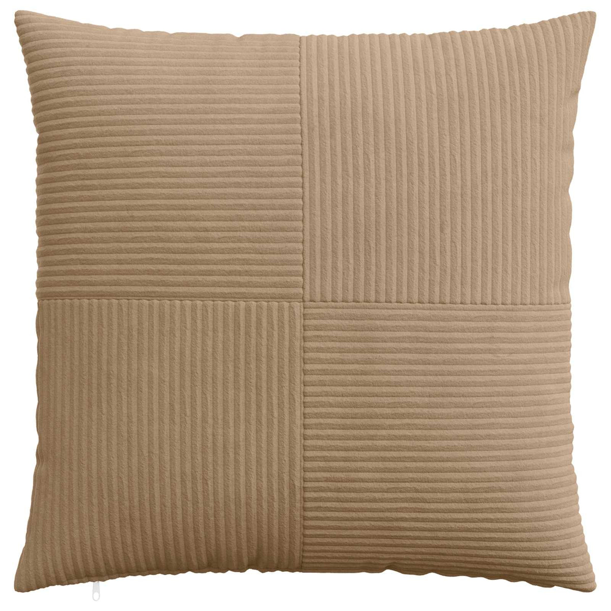 Cushion Cover 2 pcs ALMELO Brown 60 x 60 cm Corduroy