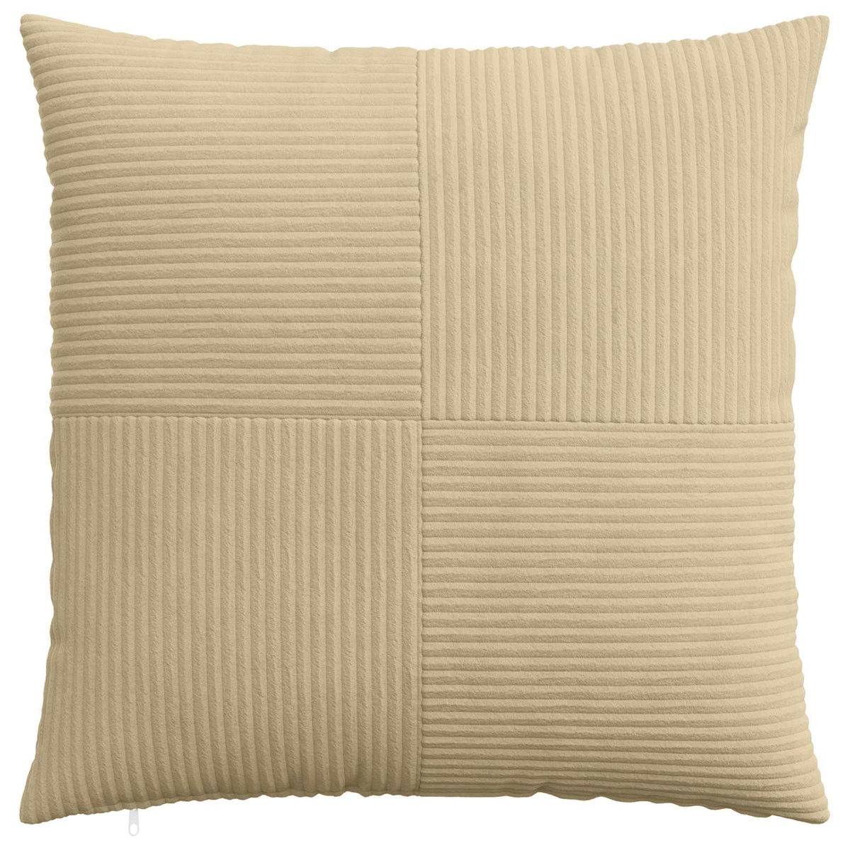 Cushion Cover 2 pcs ALMELO Grey Green 65 x 65 cm Corduroy