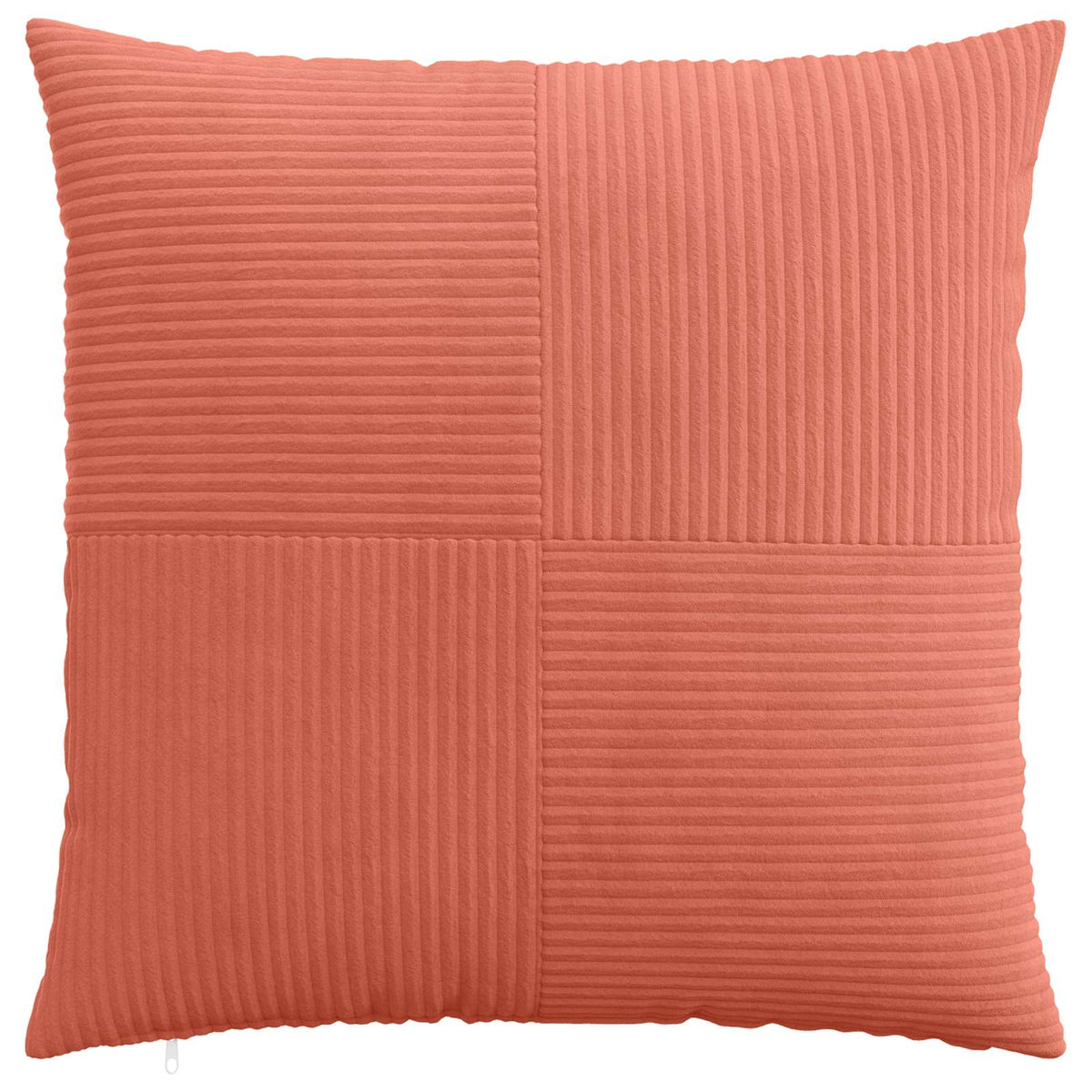 Cushion Cover 6 pcs ALMELO Red Orange 65 x 65 cm Corduroy