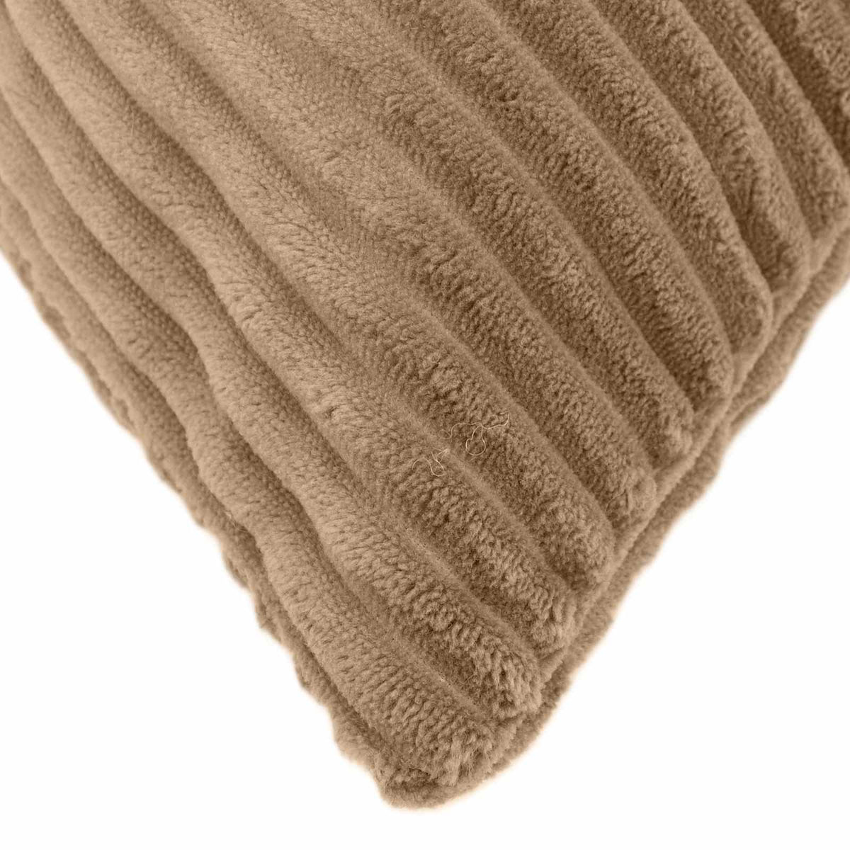 Cushion Cover 2 pcs ALMELO Brown 70 x 70 cm Corduroy