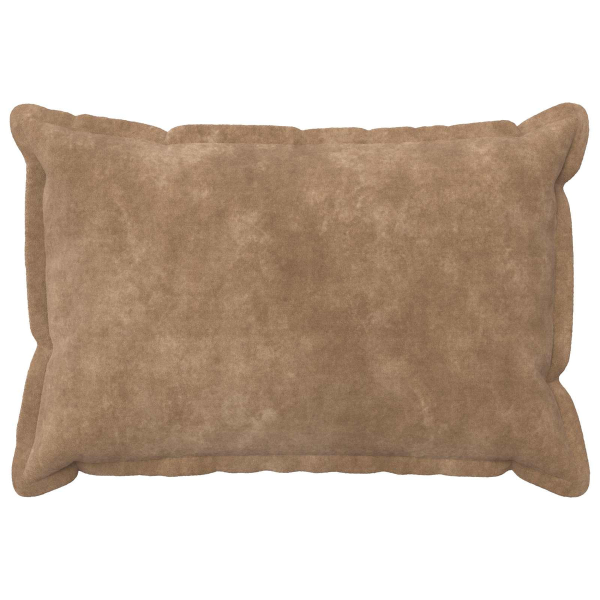 Cushion Cover 6 pcs HOUTEN Taupe 30 x 50 cm Microfiber Fleece
