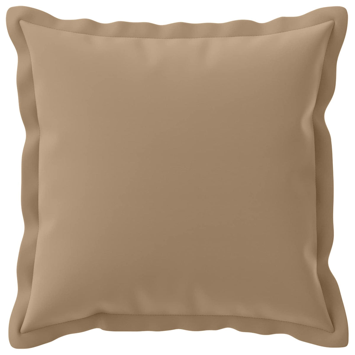 Cushion Cover 6 pcs HOUTEN Taupe 30 x 50 cm Polyester