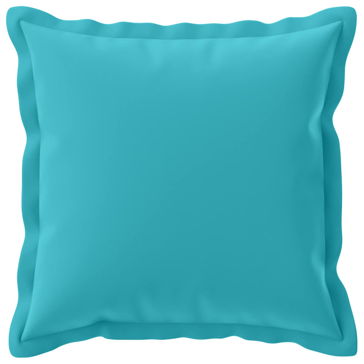 Cushion Cover 6 pcs HOUTEN Turquoise 35 x 35 cm Polyester