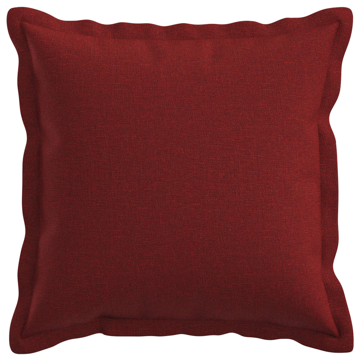 Cushion Cover 12 pcs HOUTEN Wine Red 40 x 40 cm Faux Linen