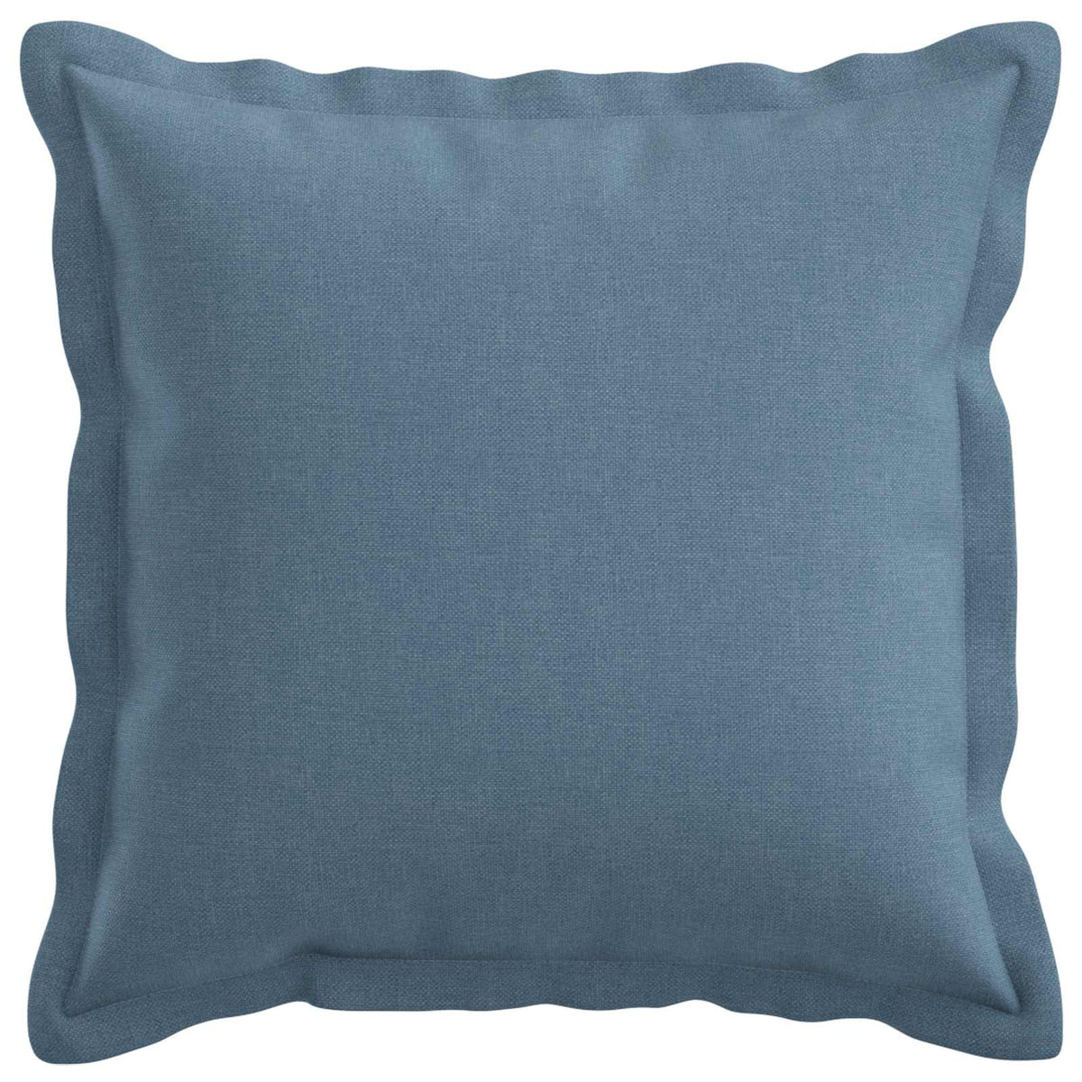 Cushion Cover 6 pcs HOUTEN Jeans Blue 40 x 40 cm Faux Linen
