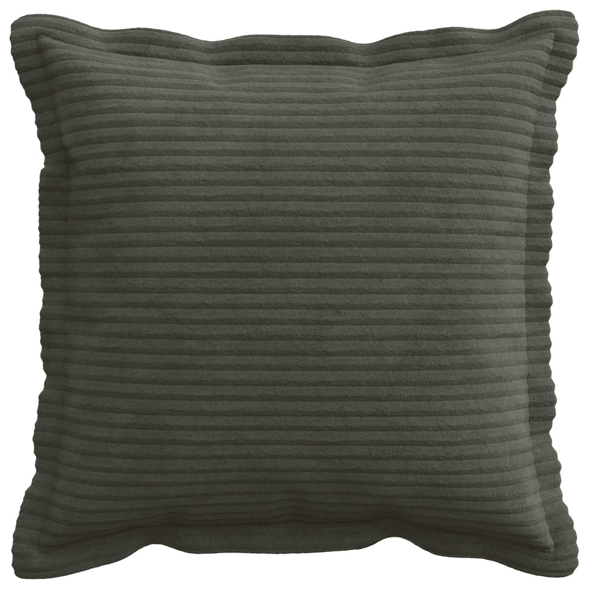Cushion Cover 12 pcs HOUTEN Anthracite 40 x 40 cm Corduroy