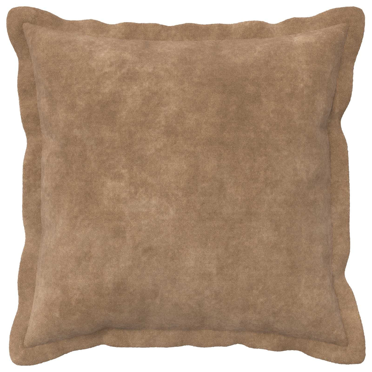 Cushion Cover 6 pcs HOUTEN Taupe 40 x 40 cm Microfiber Fleece