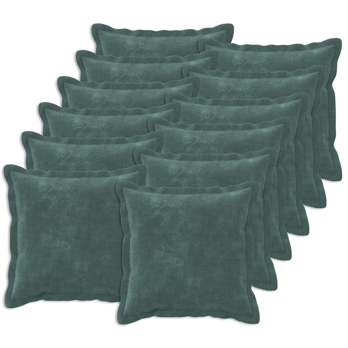 Cushion Cover 12 pcs HOUTEN Sea Blue 40 x 40 cm