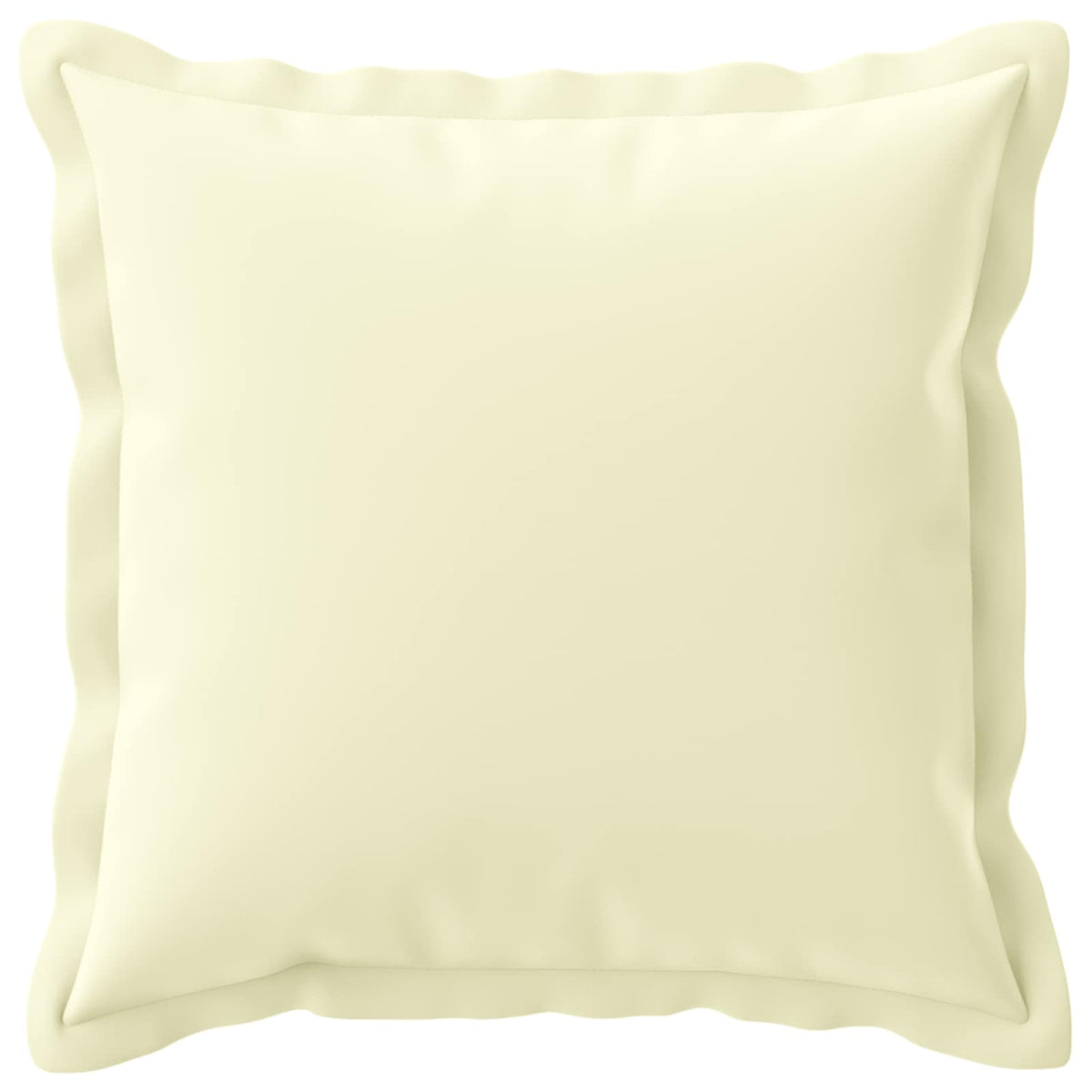 Cushion Cover 12 pcs HOUTEN Cream 40 x 40 cm Polyester