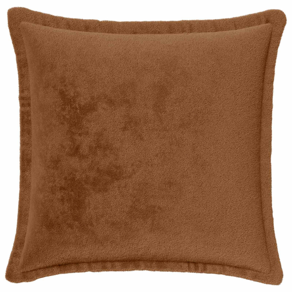 Cushion Cover 12 pcs HOUTEN Light Brown 40 x 40 cm Flannel