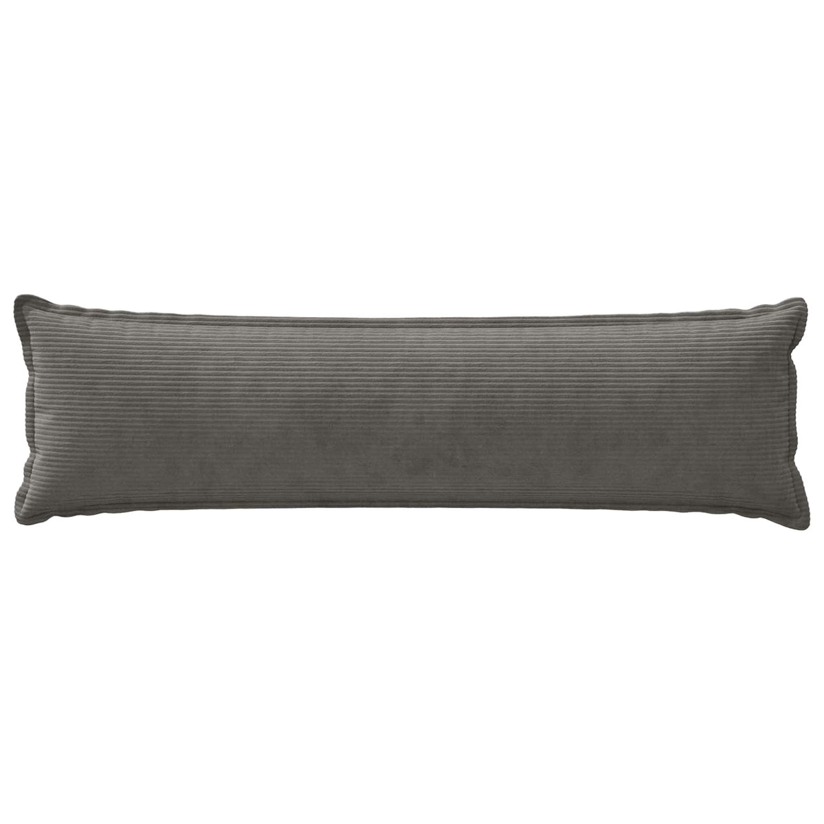 Cushion Cover HOUTEN Dark Grey 40 x 145 cm Corduroy
