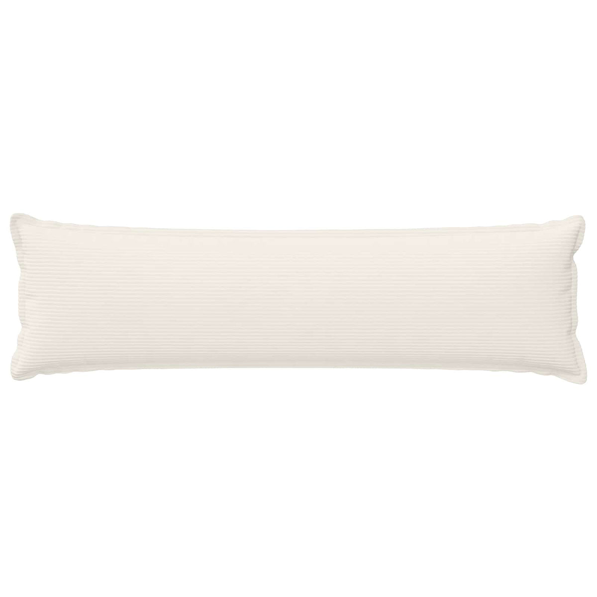Cushion Cover 2 pcs HOUTEN Cream 40 x 145 cm Corduroy