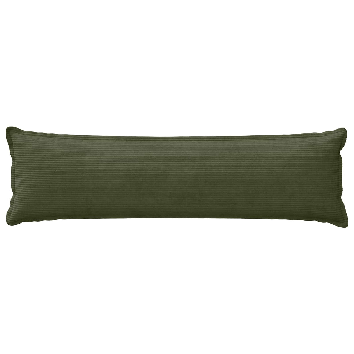Cushion Cover 2 pcs HOUTEN Green 40 x 145 cm Corduroy