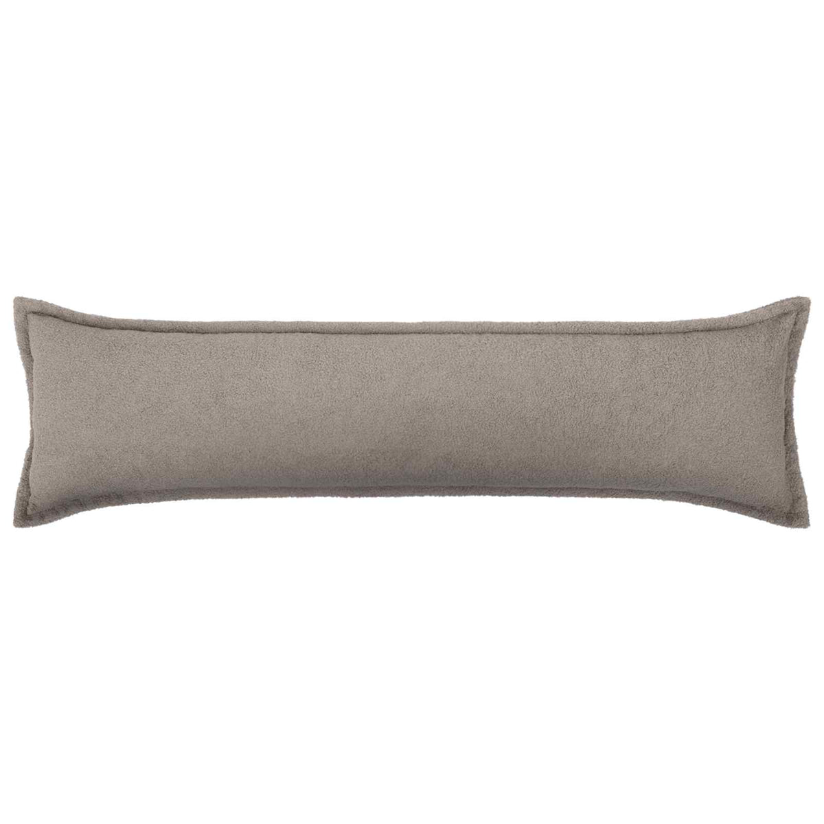 Cushion Cover HOUTEN Light Grey 40 x 145 cm Bouclé