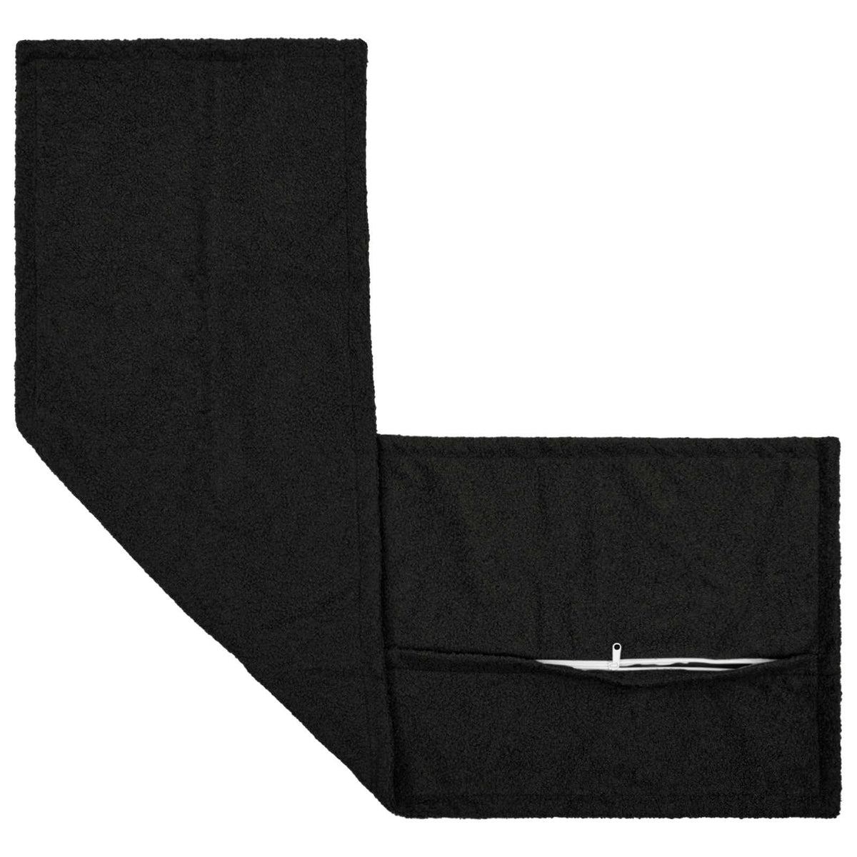 Cushion Cover HOUTEN Black 40 x 145 cm Bouclé