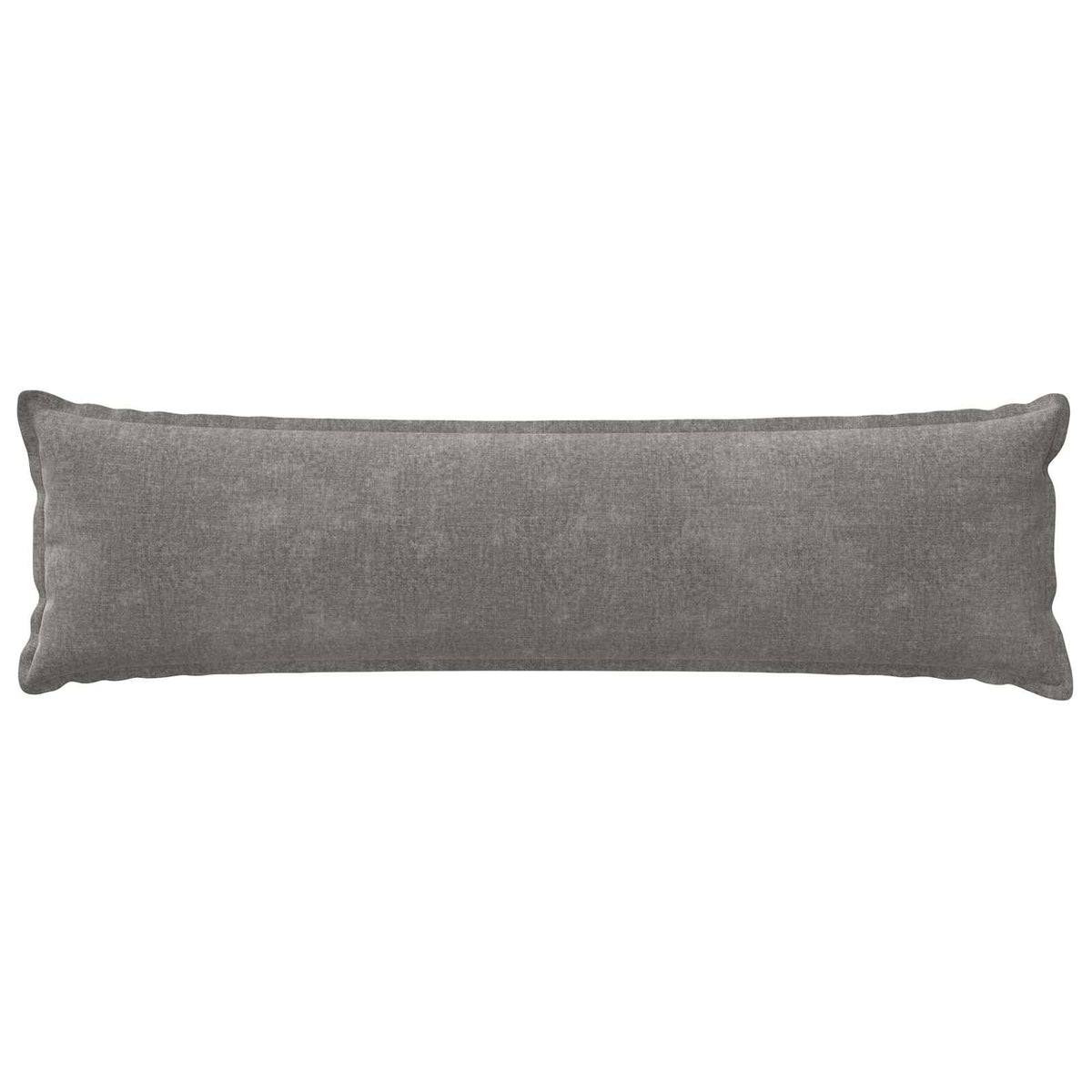 Cushion Cover HOUTEN Dark Grey 40 x 145 cm Chenille Fabric