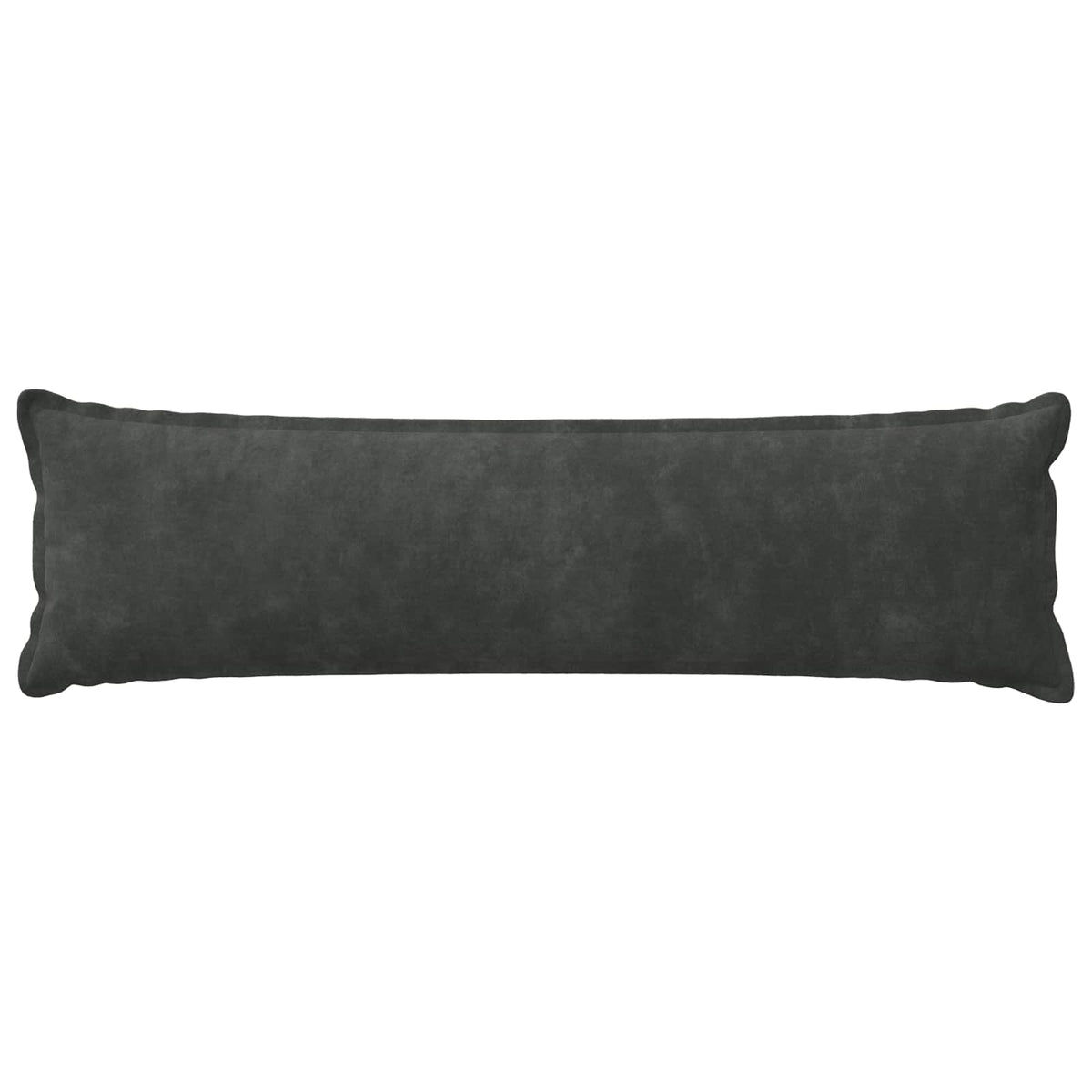 Cushion Cover HOUTEN Anthracite 40 x 145 cm Microfiber Fleece