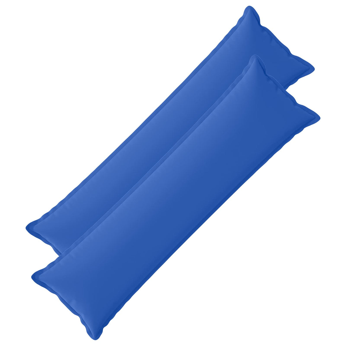 Cushion Cover 2 pcs HOUTEN Royal Blue 40 x 145 cm Polyester