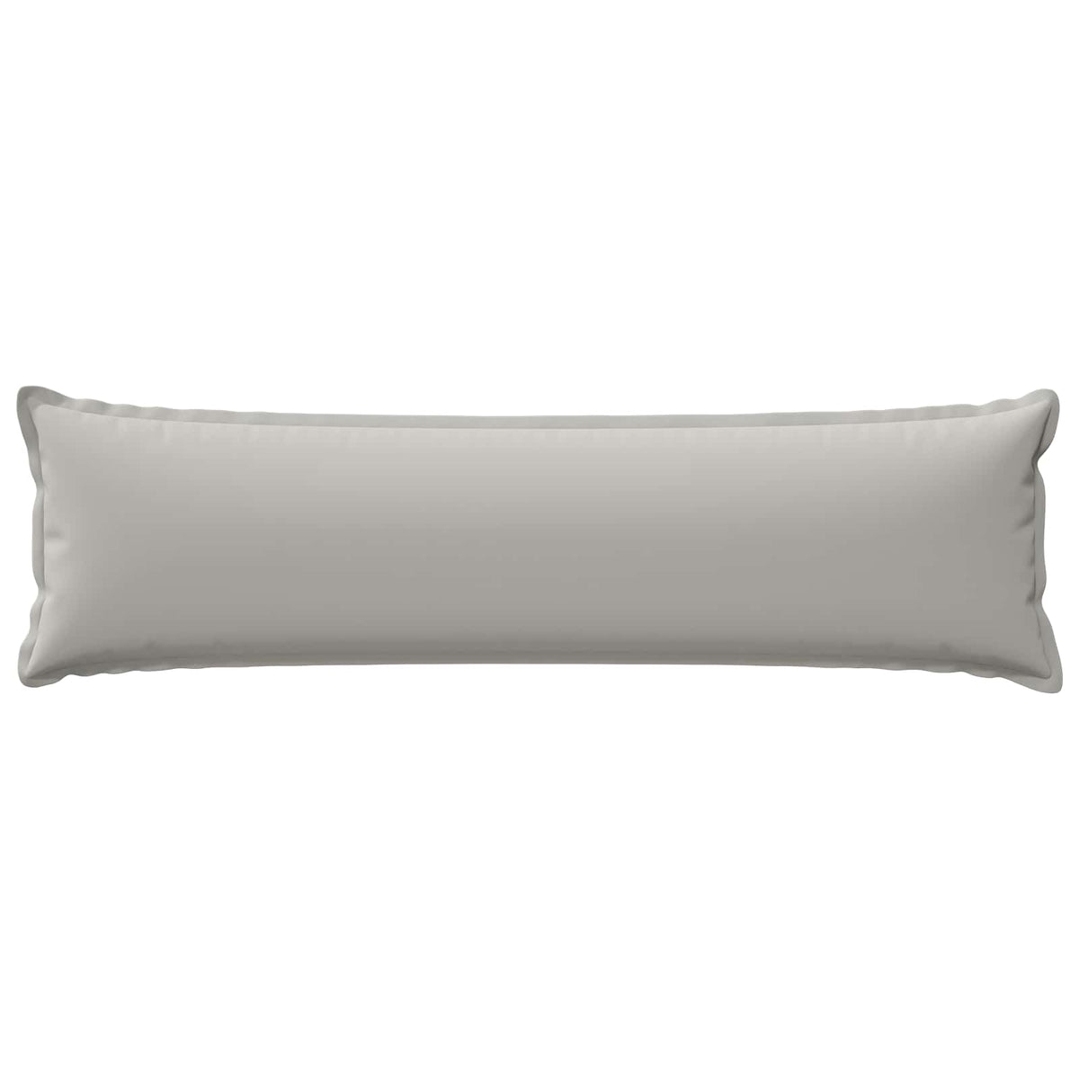 Cushion Cover 2 pcs HOUTEN Grey 40 x 145 cm Polyester