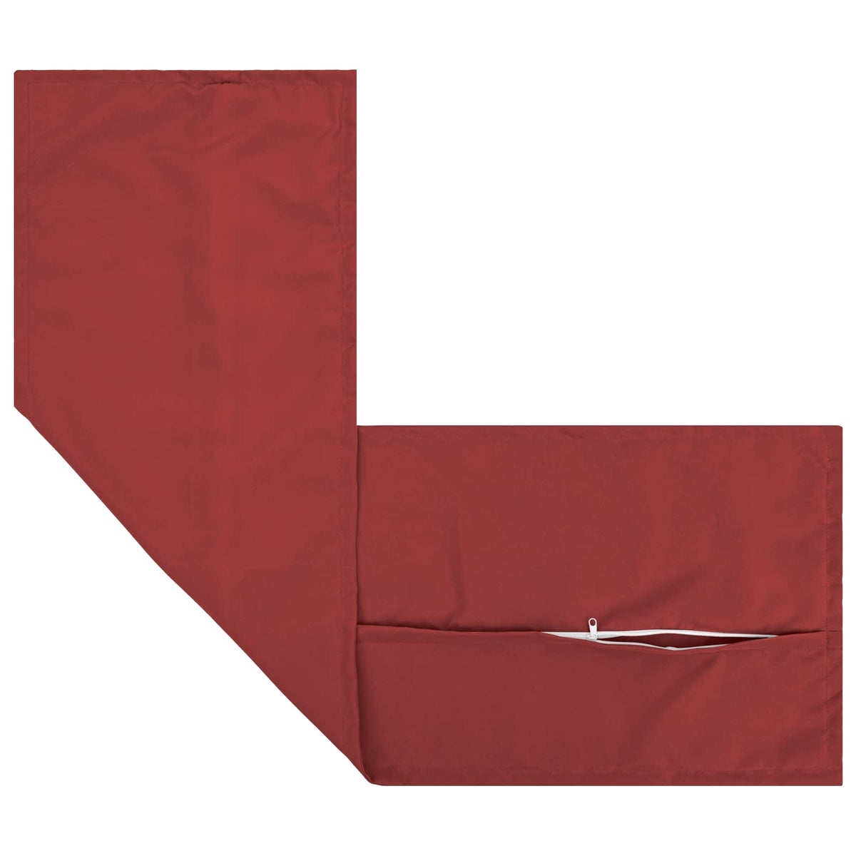 Cushion Cover HOUTEN Wine Red 40 x 145 cm Polyester