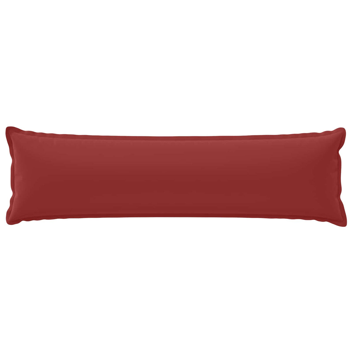 Cushion Cover 2 pcs HOUTEN Wine Red 40 x 145 cm Polyester