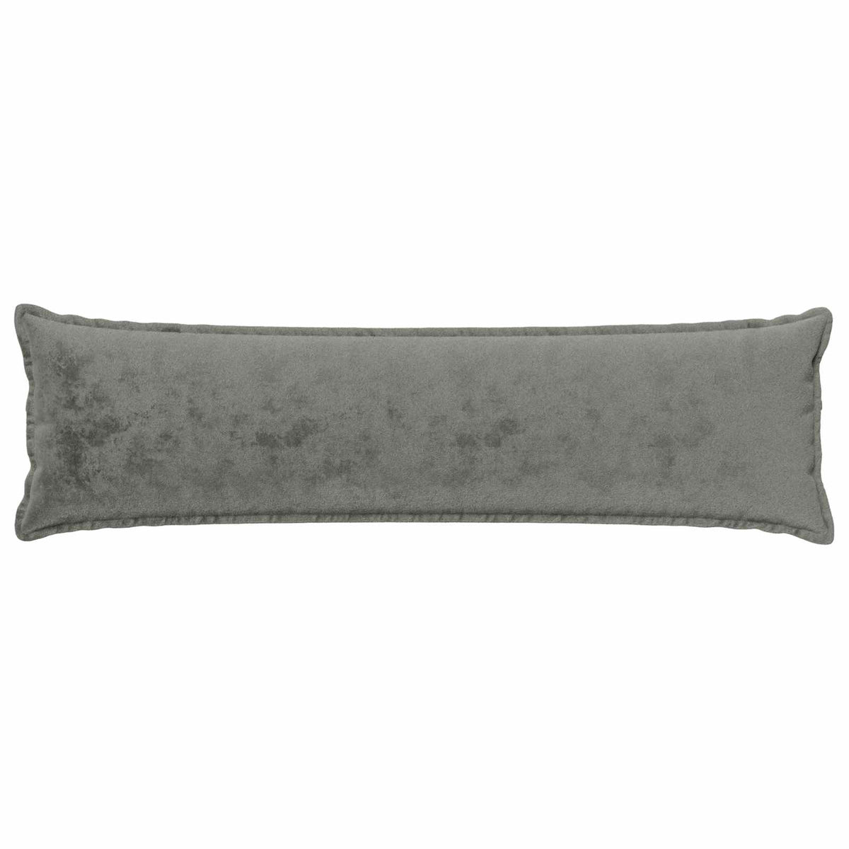Cushion Cover 2 pcs HOUTEN Dark Grey 40 x 145 cm Flannel