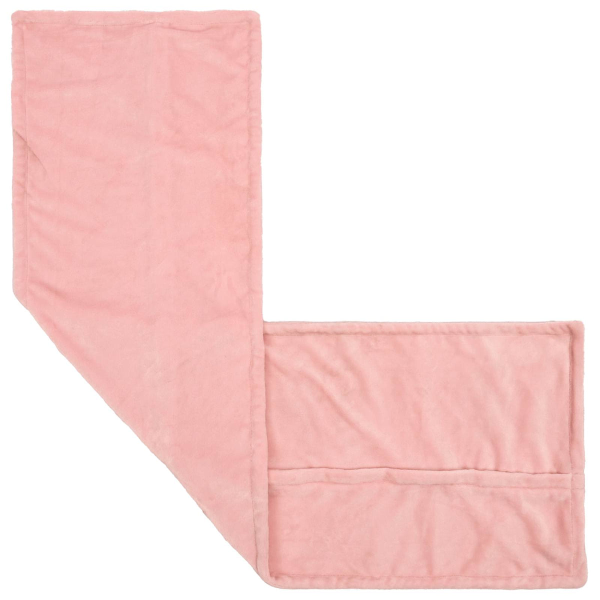 Cushion Cover 2 pcs HOUTEN Pink 40 x 145 cm Flannel