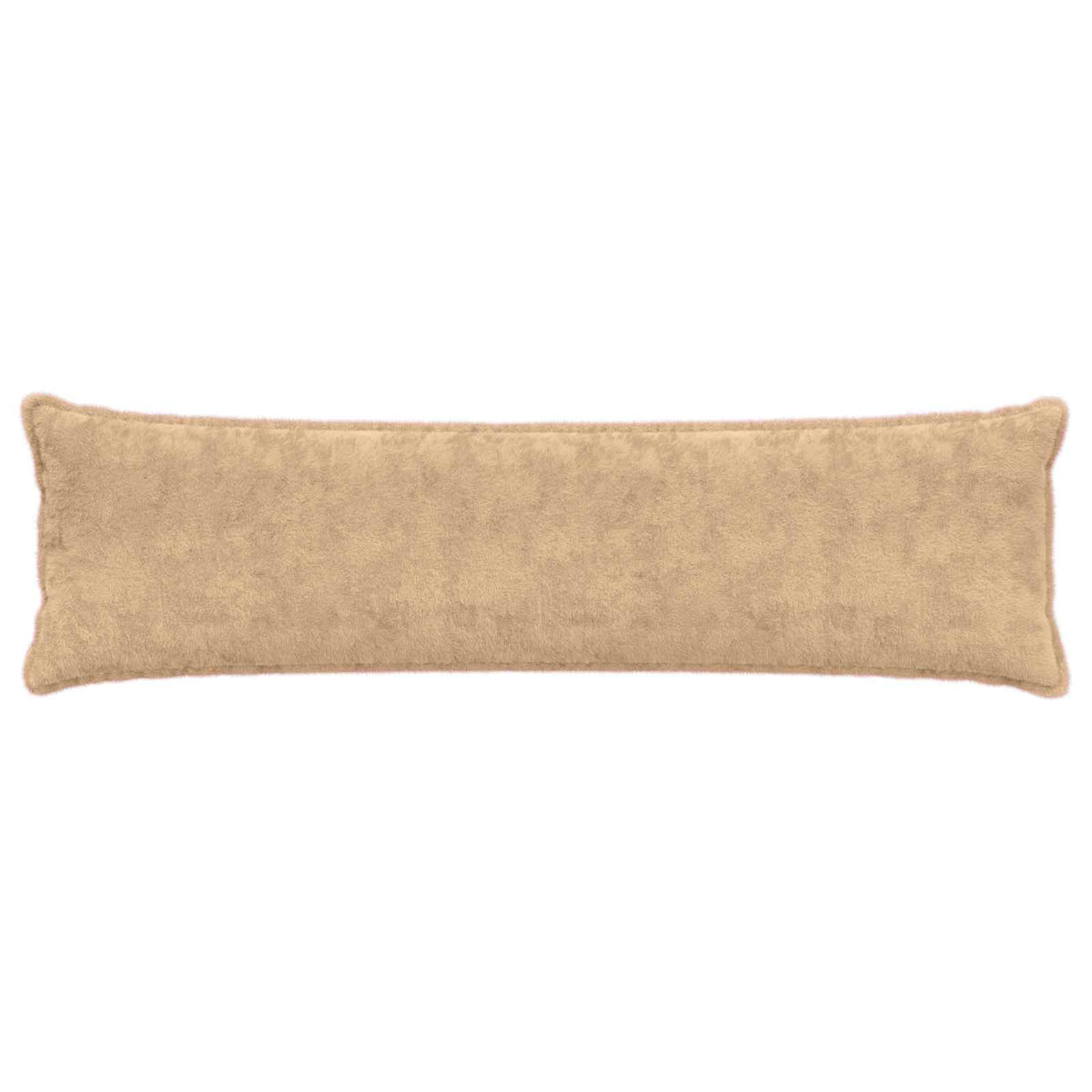 Cushion Cover 2 pcs HOUTEN Cream 40 x 145 cm Faux Rabbit Fur