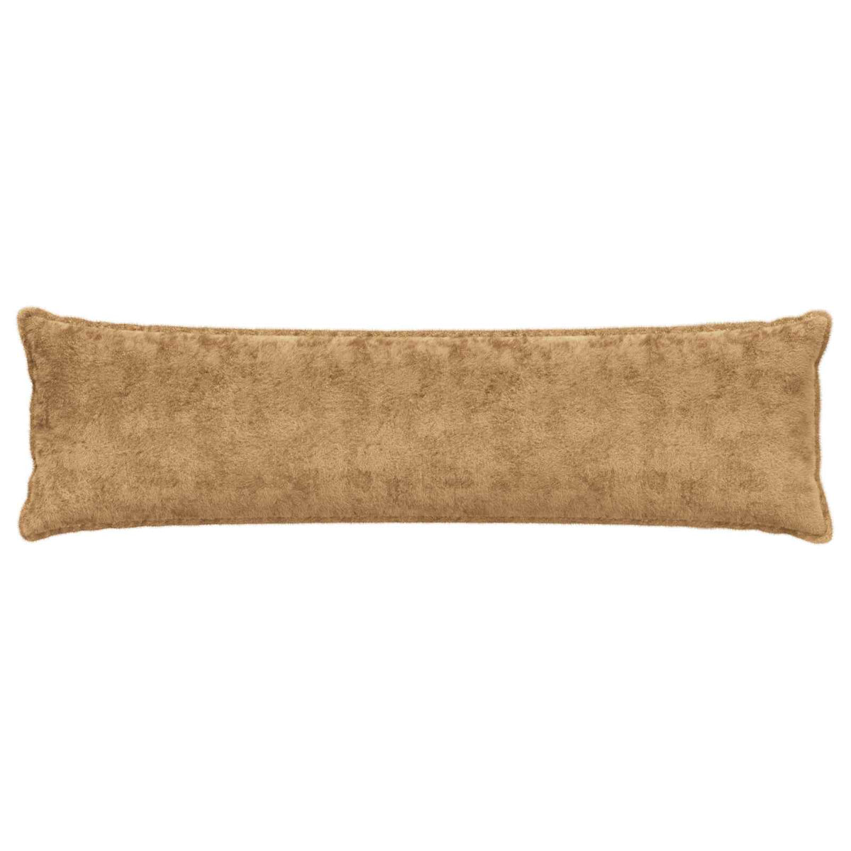 Cushion Cover 2 pcs HOUTEN Taupe 40 x 145 cm Faux Rabbit Fur